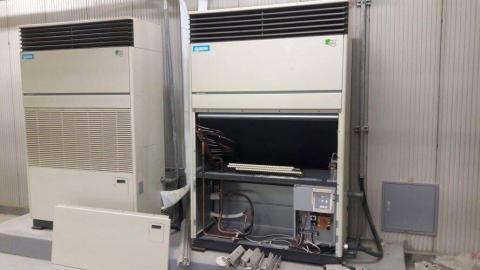 鳴翔冷氣 - 站立式冷氣內機連結