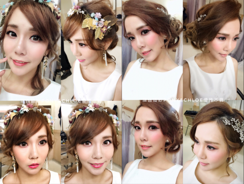 新秘Wedding優雅不羈 Pony&Chloe《精品》閨蜜婚紗/自主婚紗照/孕婦寫真 - 現場造型