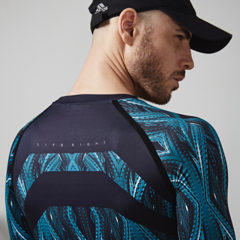 爲之商企 - 男裝商企設計＿秋冬印花運動緊身基礎上下著