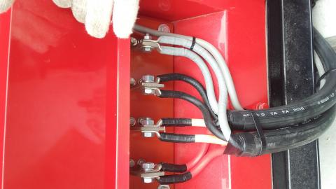 统理水电 - 发电机輸出结線。