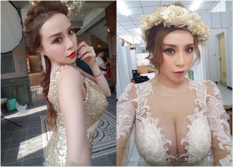 新秘Wedding優雅不羈 Pony&Chloe《精品》閨蜜婚紗/自主婚紗照/孕婦寫真 - 現場造型