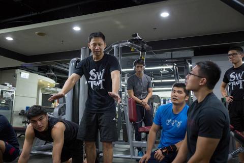 CY Wu - SWTT 台北運動健身中心教學活動