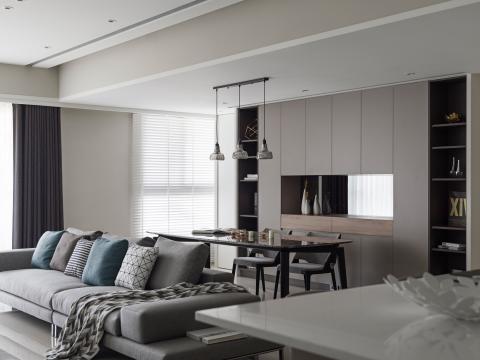 工聚室內裝修工程有限公司 - 仰望-台中
客餐廳