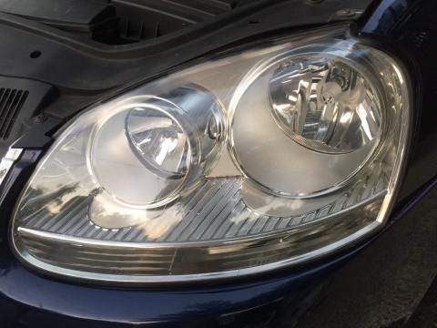 大燈快潔 - 施作後
車種:福斯 jetta 
右車燈 
狀況:霧化