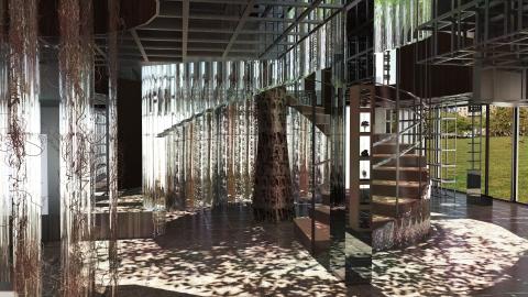 張潔心 - 全國競圖的3D模擬渲圖