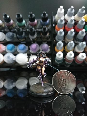 阿昱GK人形 - kingdom death 高度5cm 筆塗作品