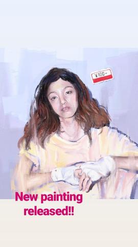 彭絜琳 - 人像繪製［創作媒材：電腦繪圖］