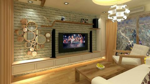 Fran  Interior Design - 電視牆