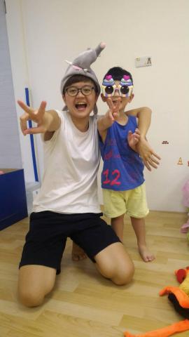 郭竹恩 - 親子健身房陪小孩玩