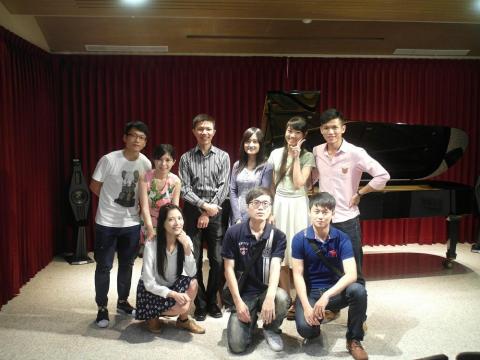 江杰飛 - 2016法吉歐立藝術展示中心音樂會合照