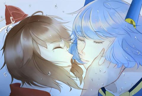 墨染牡丹. - 明信片自繪&mdash;板子繪畫