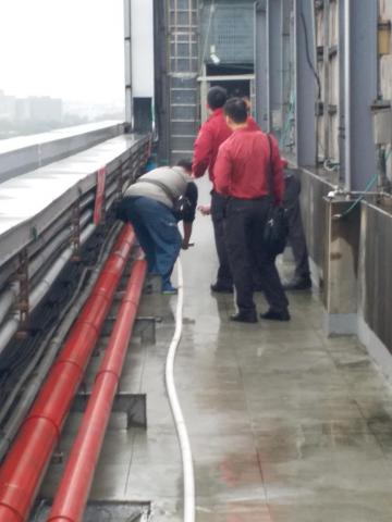 龍鑫消防工程 - 檢修申報，消防局會勘