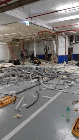 勝㰍工程行 - 台北市地下室隔間拆除現場照