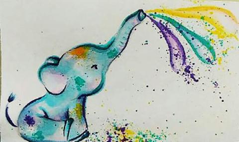 曾鈺珮 - 插畫-水性麥可筆