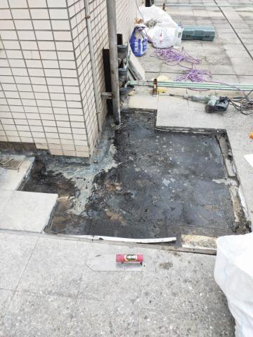 上禾防水工程 - 屋頂漏水開挖