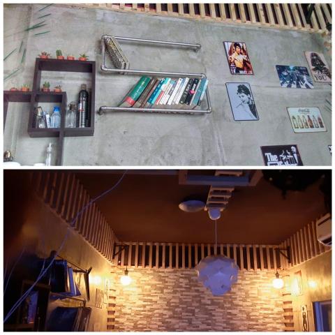 名家設計工程 - 高雄市 公寓屋主 因預算有限 又想有特別的個性房間 已他的預算 施作他想要的工業風仿舊感