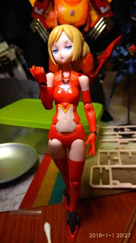 暴龍叔叔  - 壽屋 女神裝置 上粧 補色 組裝