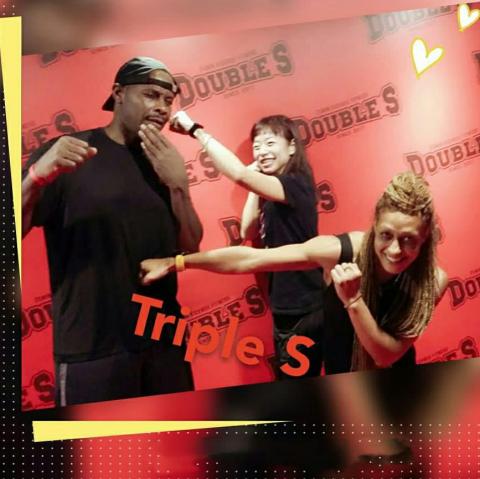 Sel's Training - DS的Sam教練與Saby總教練(現為猴神運動工作室總教練)