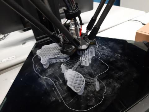 InfinityWu - 3D列印牛頭雕塑