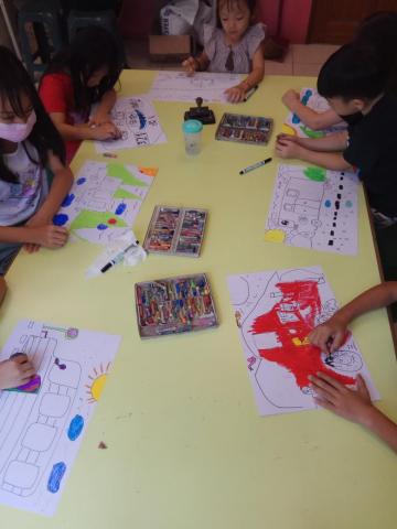 洪紹瑄 - 日光畫室上課照片