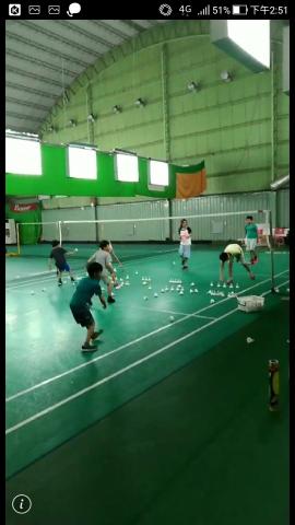 ［新穎羽球班］ 全年齡專業羽球教練 - 團體班練習實況