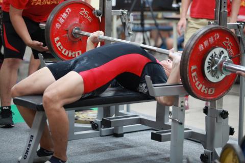 自由教練 阿鈞 - 108年府城盃健力單項臥舉比賽 第四名