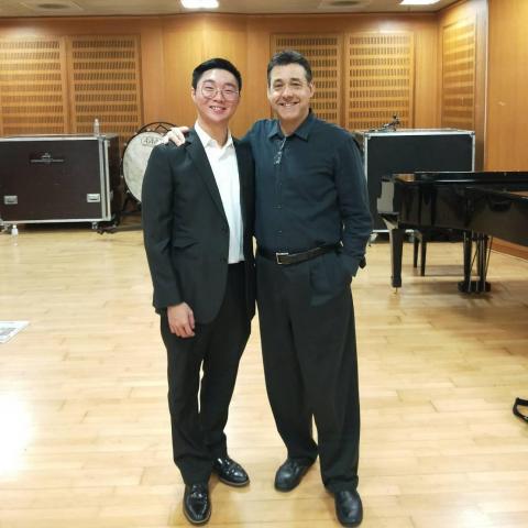 提供音樂班服務的專家呂彥成