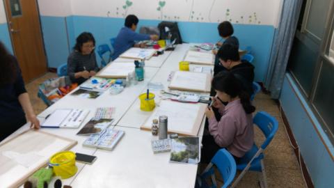 小明藝術畫室 - 成人水彩班