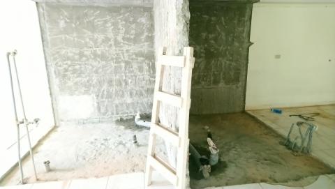 鑫勇工程行 - 兩間浴室及室內隔牆打除 天花板及隔間裝潢拆除（甘肅街）