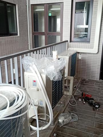 豐緯空調工程行 - 外牆管路施工圖2