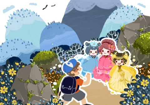 CHEN,YI-CHIA:插畫繪製 - 國小課文配圖