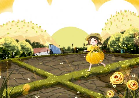 CHEN,YI-CHIA:插畫繪製 - 國小課務配圖