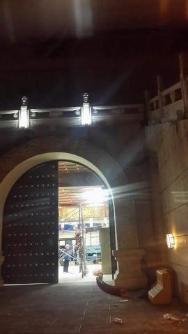 阿祥專業玻璃相關工程 - 中正紀念堂 夜間施工