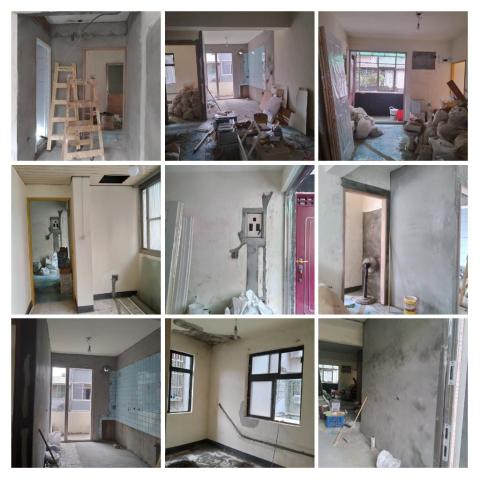 (豪)創奇油漆工程 - 板橋區房屋修繕，油漆粉刷施工完工照。