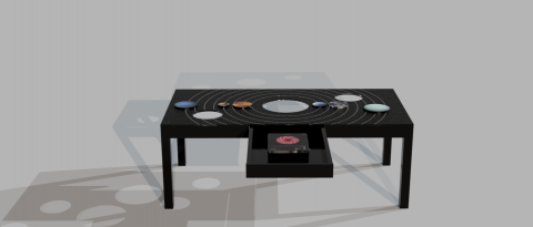 Ian - 概念產品-派對桌