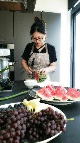 Candy Chen - 主管培訓課程擔任料理主持與翻譯