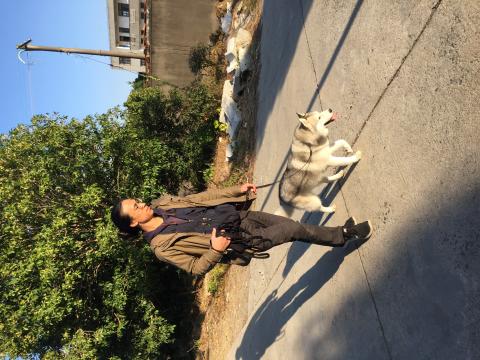 正向馴狗師-唐榮基 - 哈士奇隨行（系統不支援調整圖片方向，請見諒）