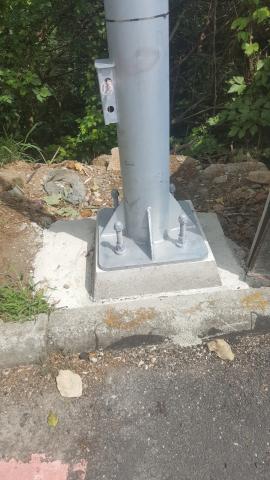 君貿光纖科技 - 新竹科學園區攝影機土木立桿完成圖