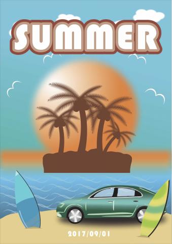 Mr.KEY - 夏季風格海報