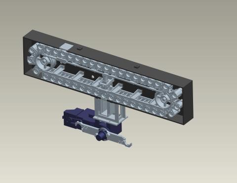 蔡先生 - 臥式刀庫3D圖