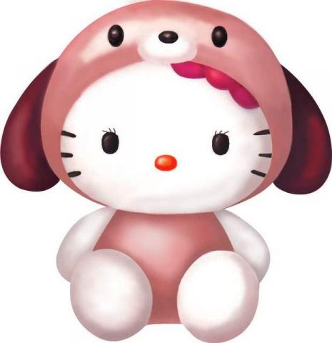 Yoko - 用shop畫的kitty還是有缺點