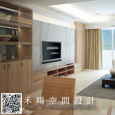 禾暘 空間設計 - 休閒簡約客廳