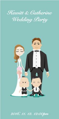 伊芙斯設計 - 肖像插畫