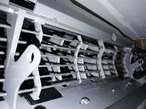 美福居家、冷氣清潔 - 冷氣室內機清潔前