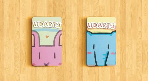 昂墨有限公司 - 手繪風會員卡設計