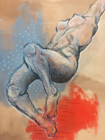 Claire - 蠟筆及油畫創作