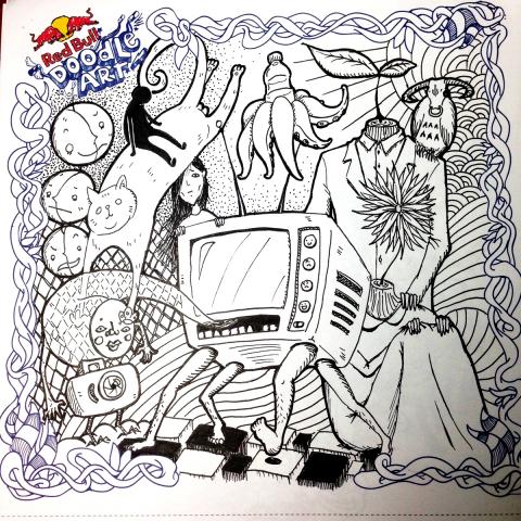 許文駿 - Red Bull 創意塗鴉比賽