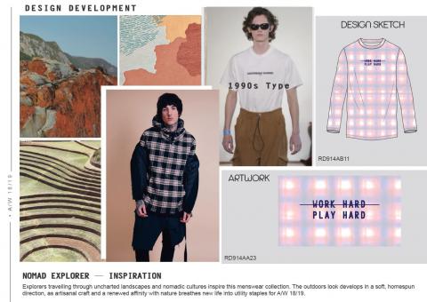 周珈儀 - 潮流男裝印花設計