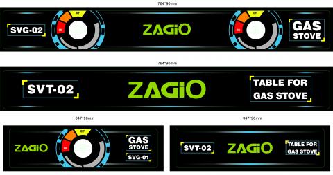 吳鴻彬 - 這是火爐前擋貼標，客人依樣是泰國人，所以選擇比較鮮豔的顏色