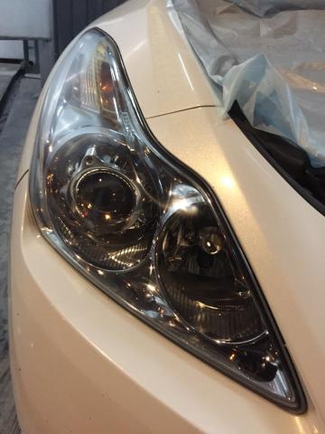 大燈快潔 - 施作後
車種:infinity G37
左車燈 
狀況:霧化